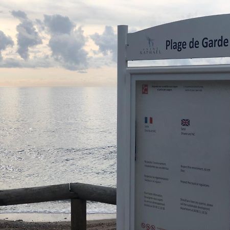 Boulouris Panorama Vue mer Saint-Raphael (Var) Exterior foto