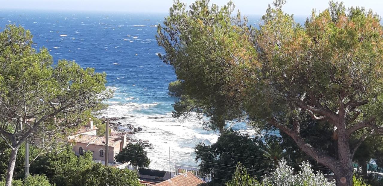Boulouris Panorama Vue mer Saint-Raphael (Var) Exterior foto