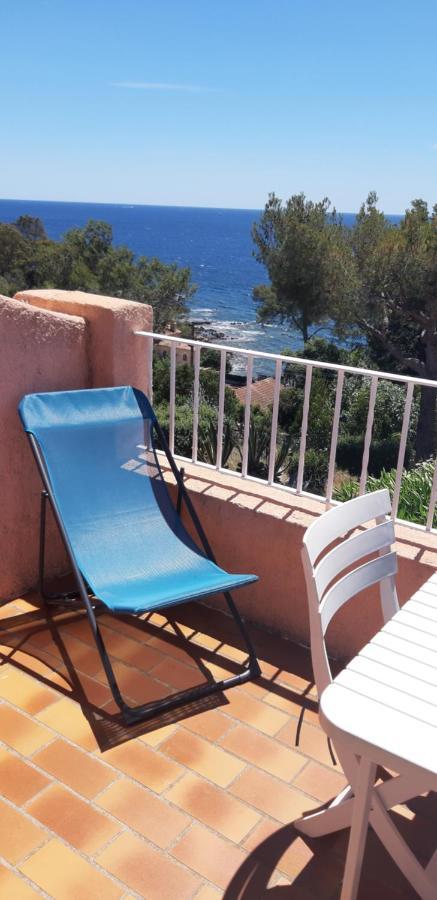 Boulouris Panorama Vue mer Saint-Raphael (Var) Exterior foto